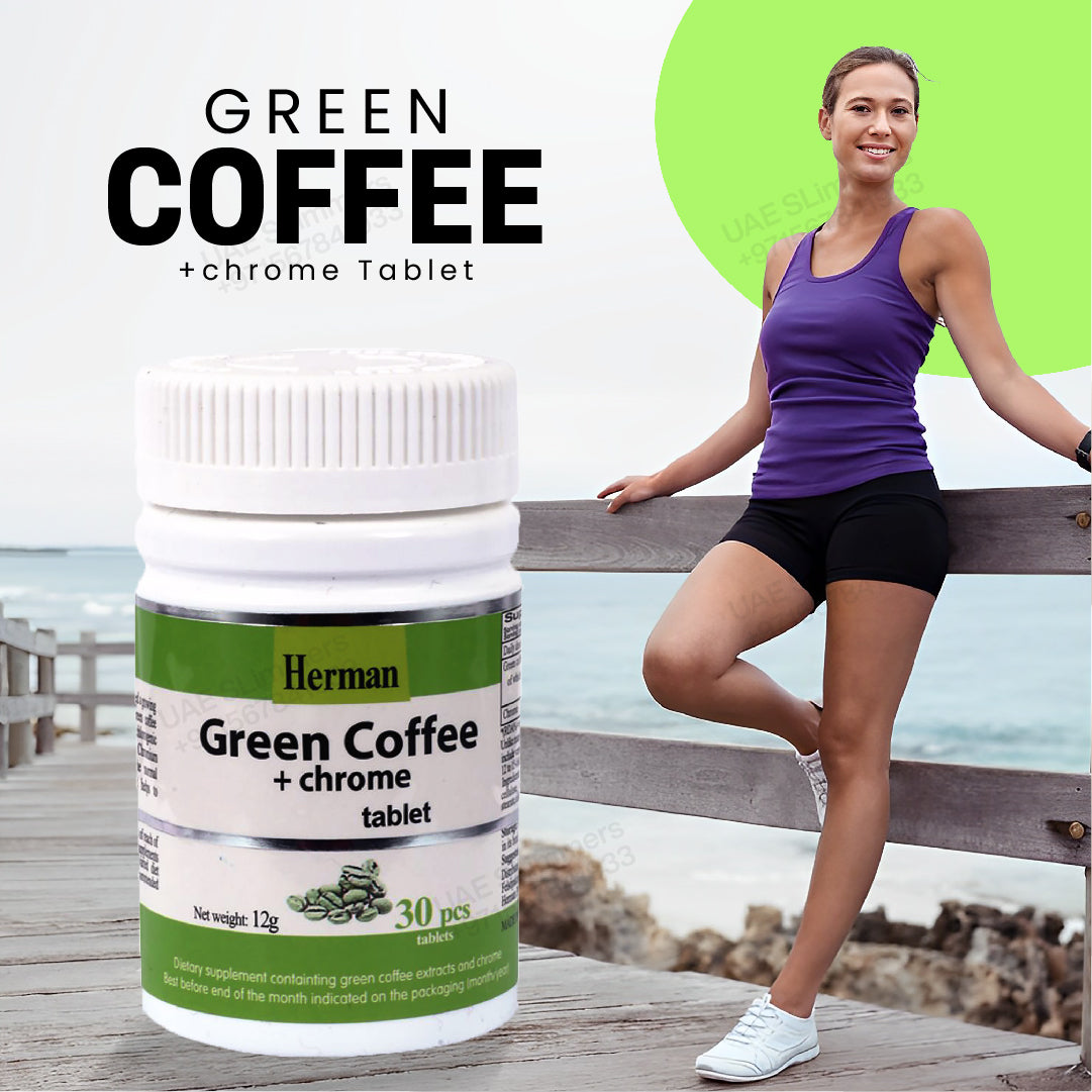 green coffee chrome, herman green coffee chrome, herman green coffee chrome tablet, green coffee beans, green coffee, weight loss, weight loss pills, weight loss diet