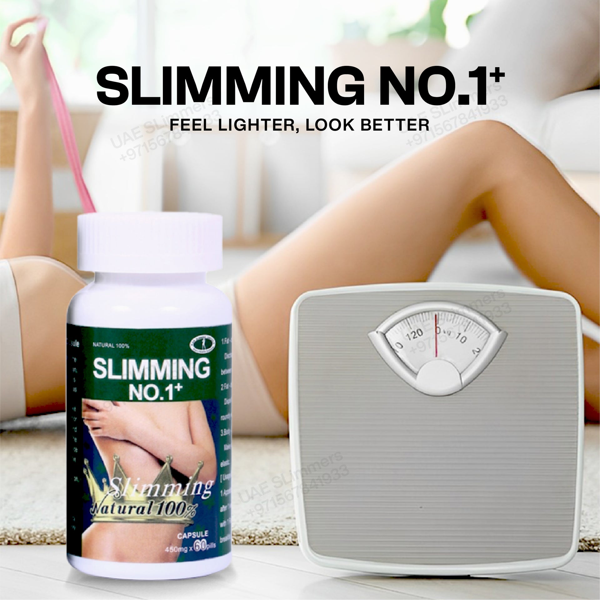 Slimming No.1+ Natural 100% UAE Slimmers