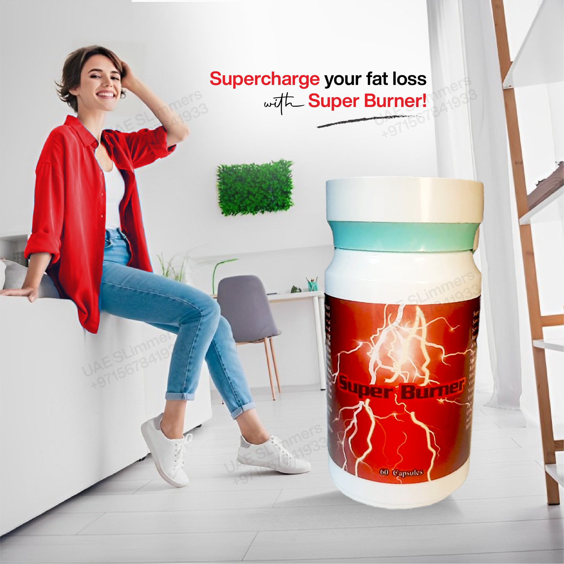 Super Burner 60 Capsules UAE Slimmers